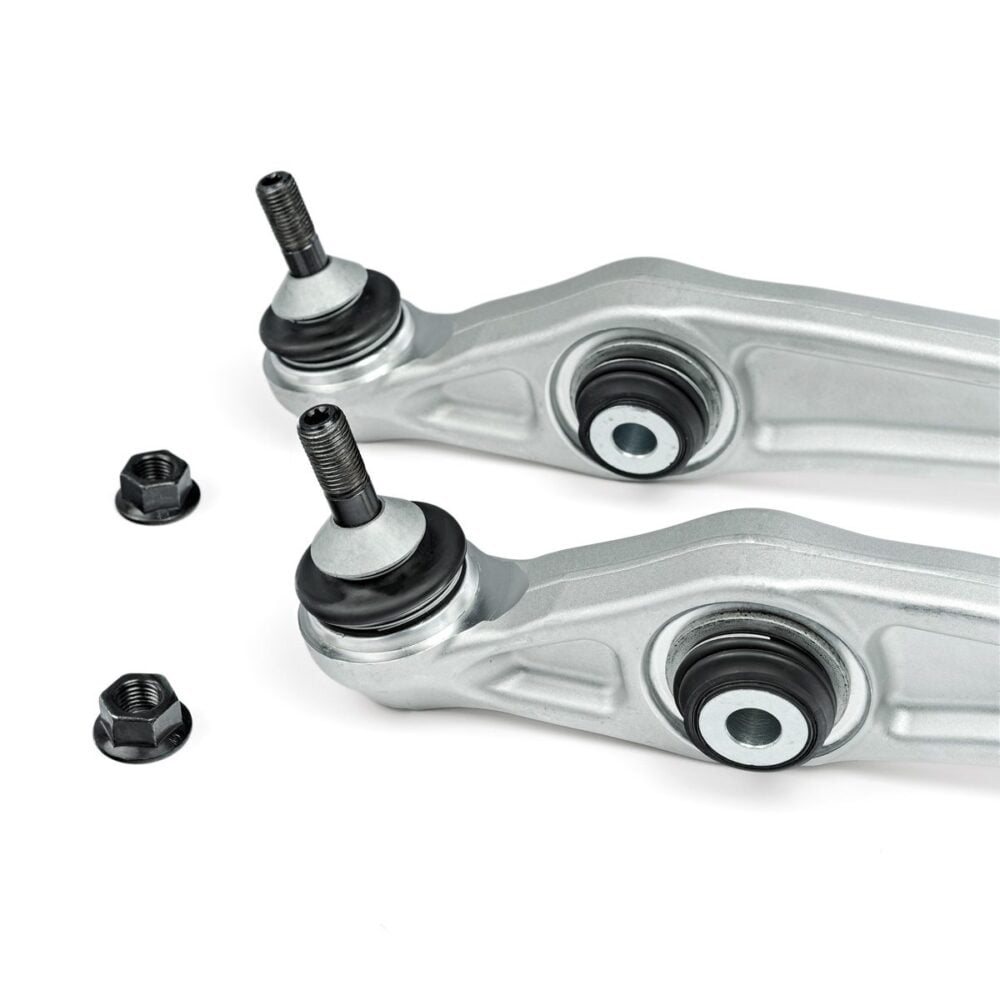 Front Lower Lateral Aft & Compliance Fore Arms with Spherical Bushings Unplugged Performance Tesla Model S & X