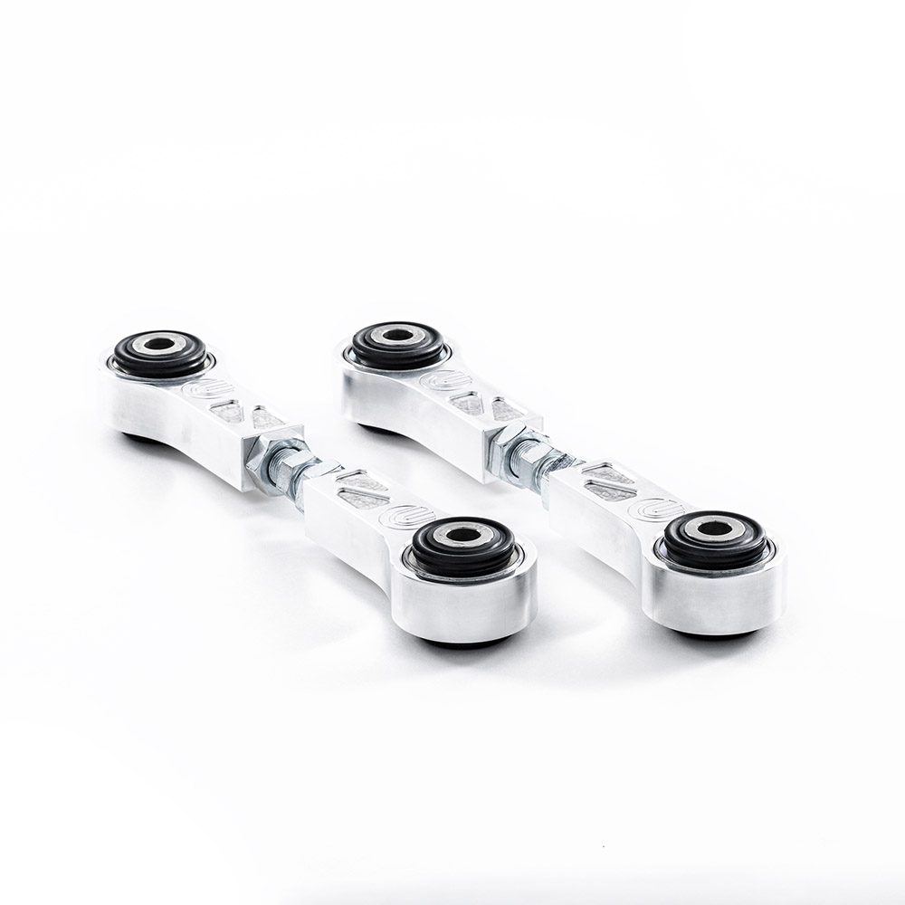 Billet Adjustable Rear Toe Arm set Unplugged Performance Tesla Model S & X