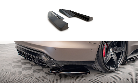 Maxton Design - Audi e-tron GT rear side splitters V.1