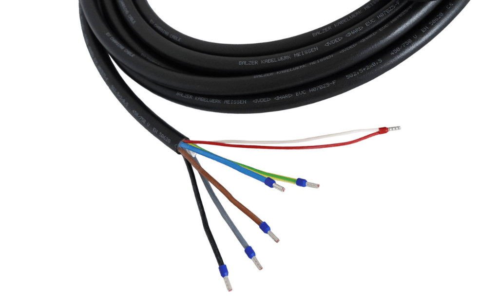 Metron Pigtails Laddkabel med Tesla Knapp Typ 2 - 11 kW