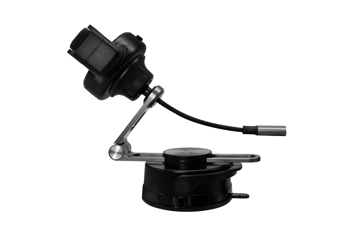 Mobilhållare Fällbar med Rullfäste och Trådlös Laddning Jowua Tesla