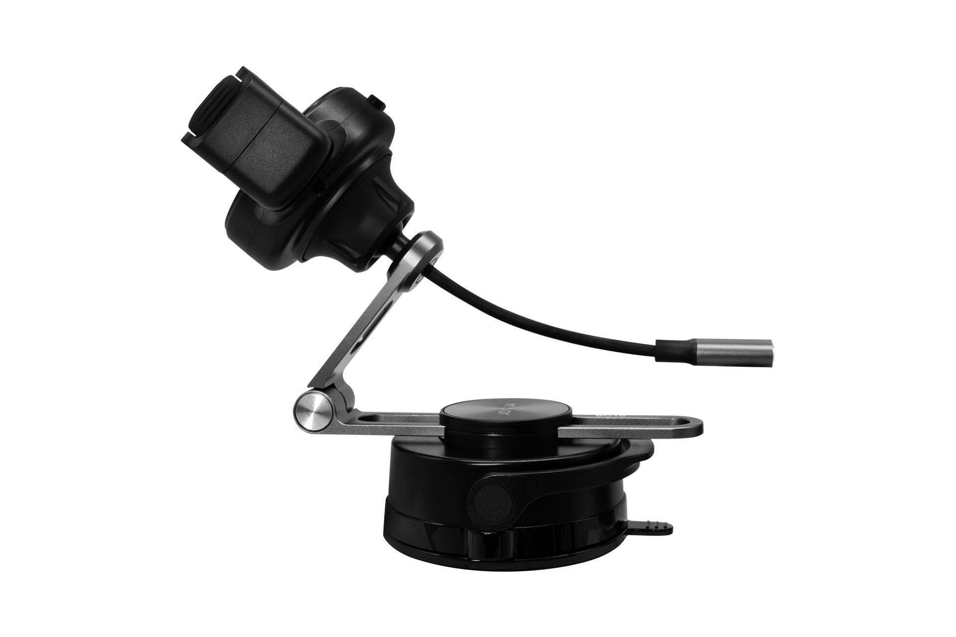 Mobilhållare Fällbar med Rullfäste och Trådlös Laddning Jowua Tesla