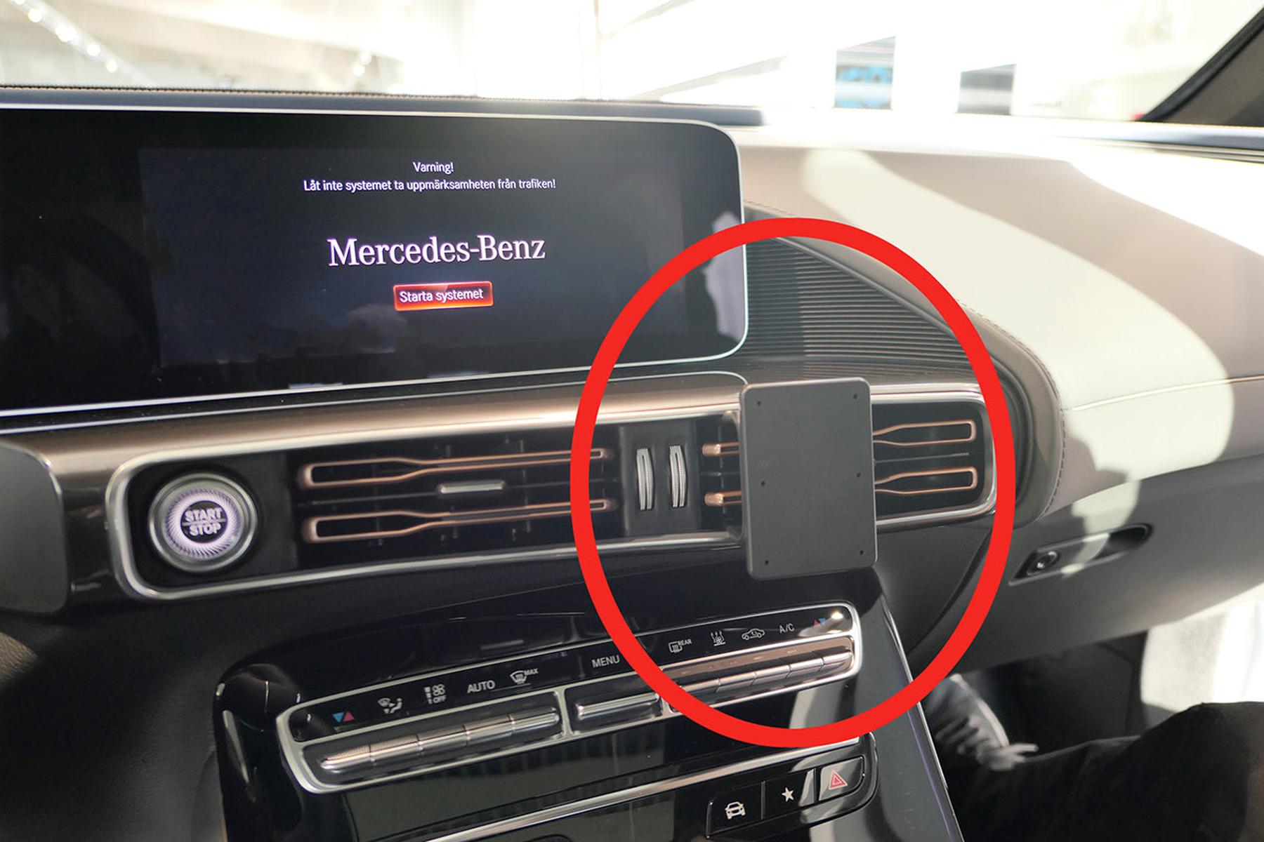 Mobilhållare Brodit Mercedes EQC
