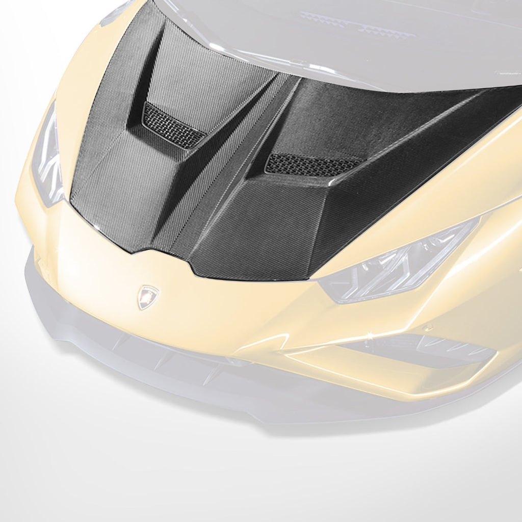 Lamborghini Huracan Performante Vicenza Edizione Aero Bonnet (2x2 Gloss Carbon) - Vorsteiner Wheels Wheels  - Aero - [tags]