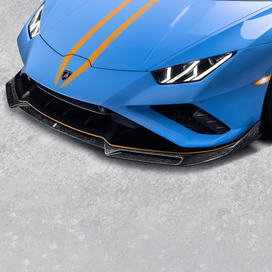 Lamborghini Huracan EVO Monza Edizione Front Spoiler (Carbon Matrix)- RWD ONLY - Vorsteiner Wheels Wheels  - Motor Vehicle Frame & Body Parts - [tags]