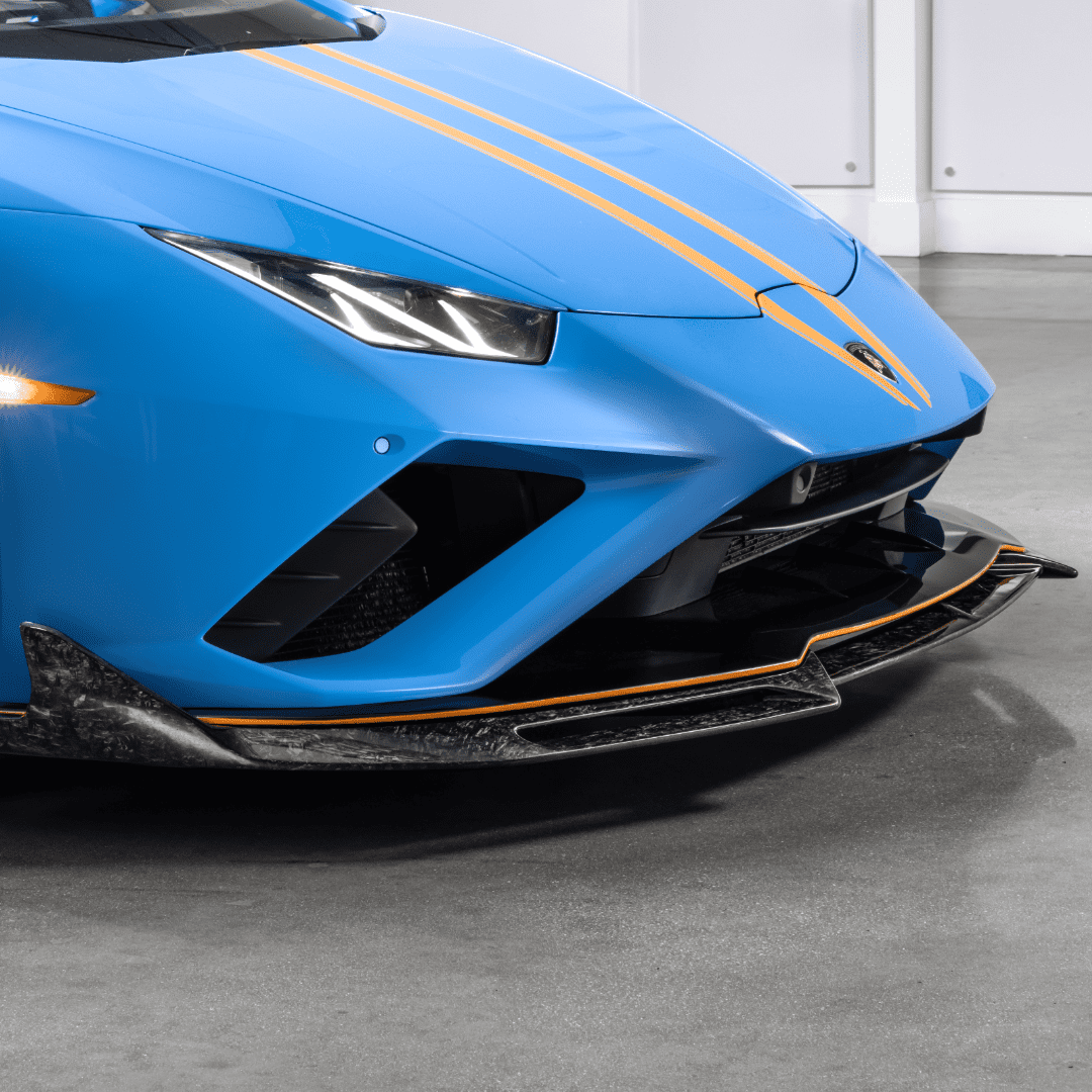 Lamborghini Huracan EVO Monza Edizione Front Spoiler (Carbon Matrix)- RWD ONLY - Vorsteiner Wheels Wheels  - Motor Vehicle Frame & Body Parts - [tags]