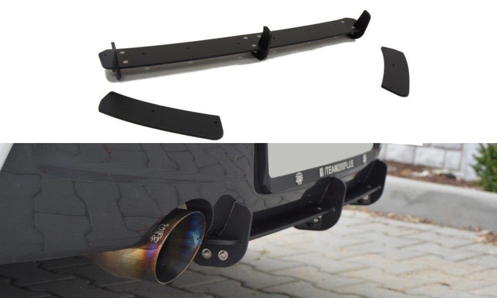 BMW 1 F20/F21 M-POWER bagdiffusor og bagsiden Splitters (forord)