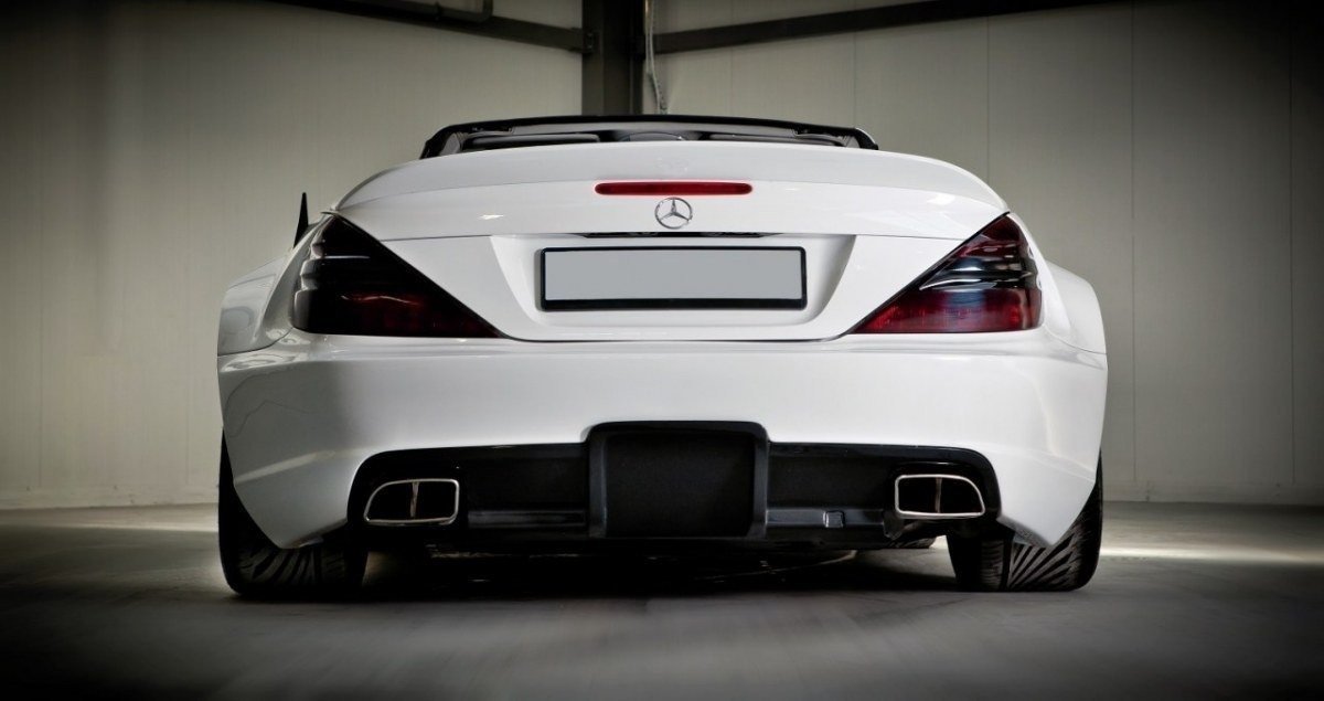 Bodykit suitable for mercedes sl r230 amg black series look