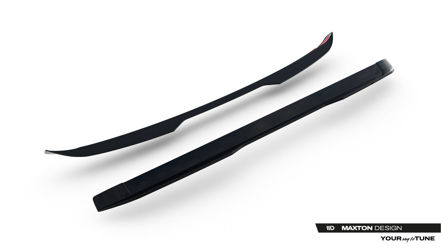 Bottom spoiler cap porsche macan ev mk1