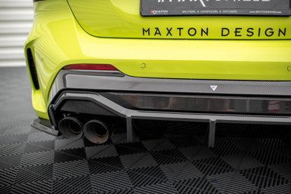 Carbon fiber rear diffuser prepreg v.1 + milltek sport exhaust bmw 1 f40 m135i
