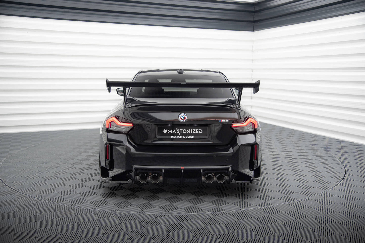 Carbon fiber spoiler bmw m2 g87