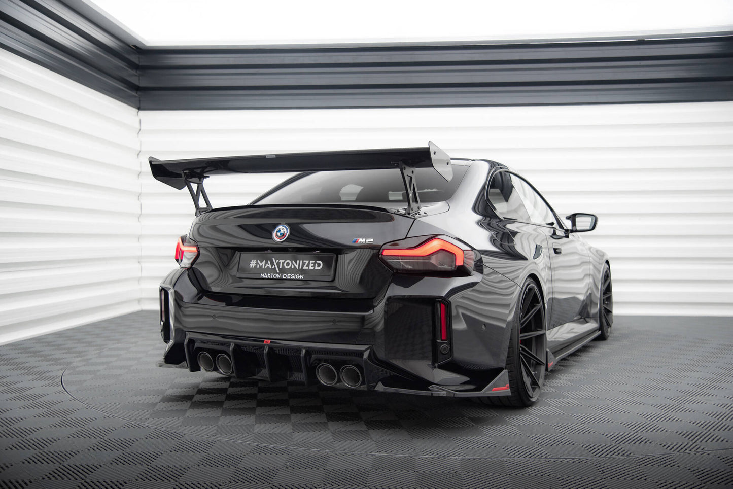 Carbon fiber spoiler bmw m2 g87