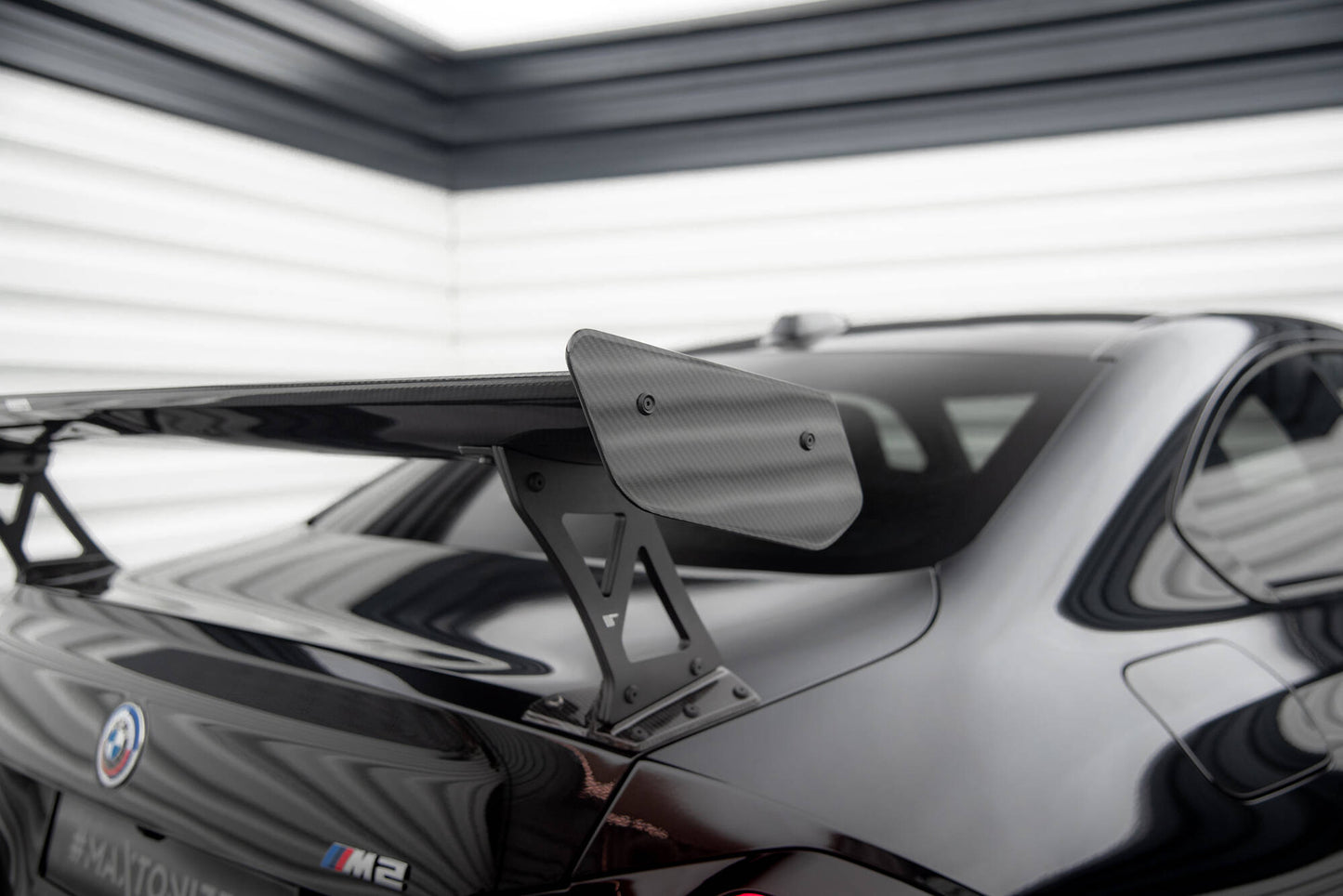 Carbon fiber spoiler bmw m2 g87