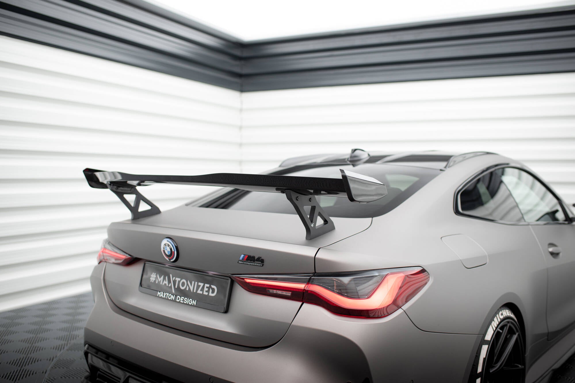 Carbon fiber spoiler wing bmw m4 g82 / m440i g22 / 4 m-pack g22