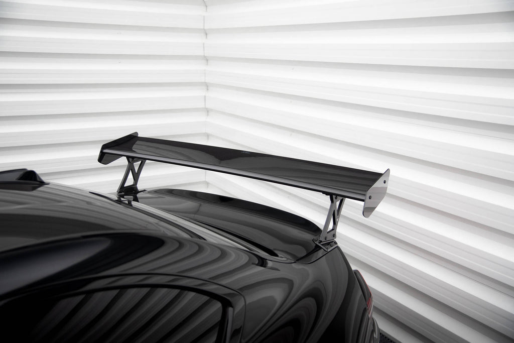 Carbon fiber spoiler with external brackets uprights bmw m2 g87 / m240i / 2 m-pack / 2 standard g42