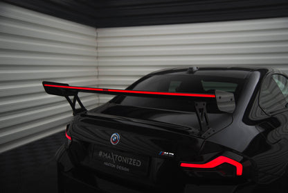 Carbon Fiber Spoiler with External Brackets Uprights +LED Light BMW M2 G87 / M240i / 2 M-Pack / 2 Standard G42