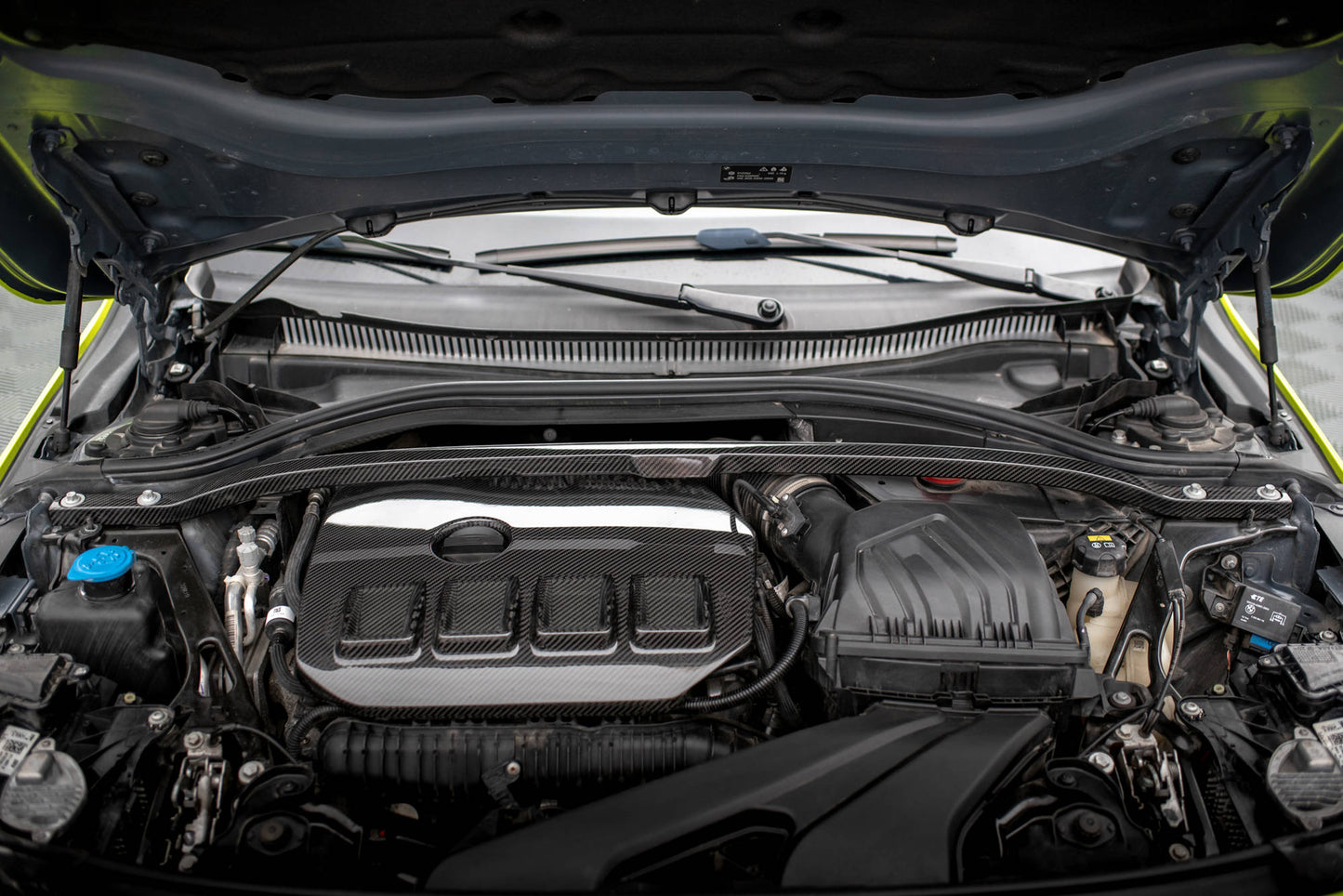 Carbon Fiber Strut Bar Cover BMW 1 F40 m135i