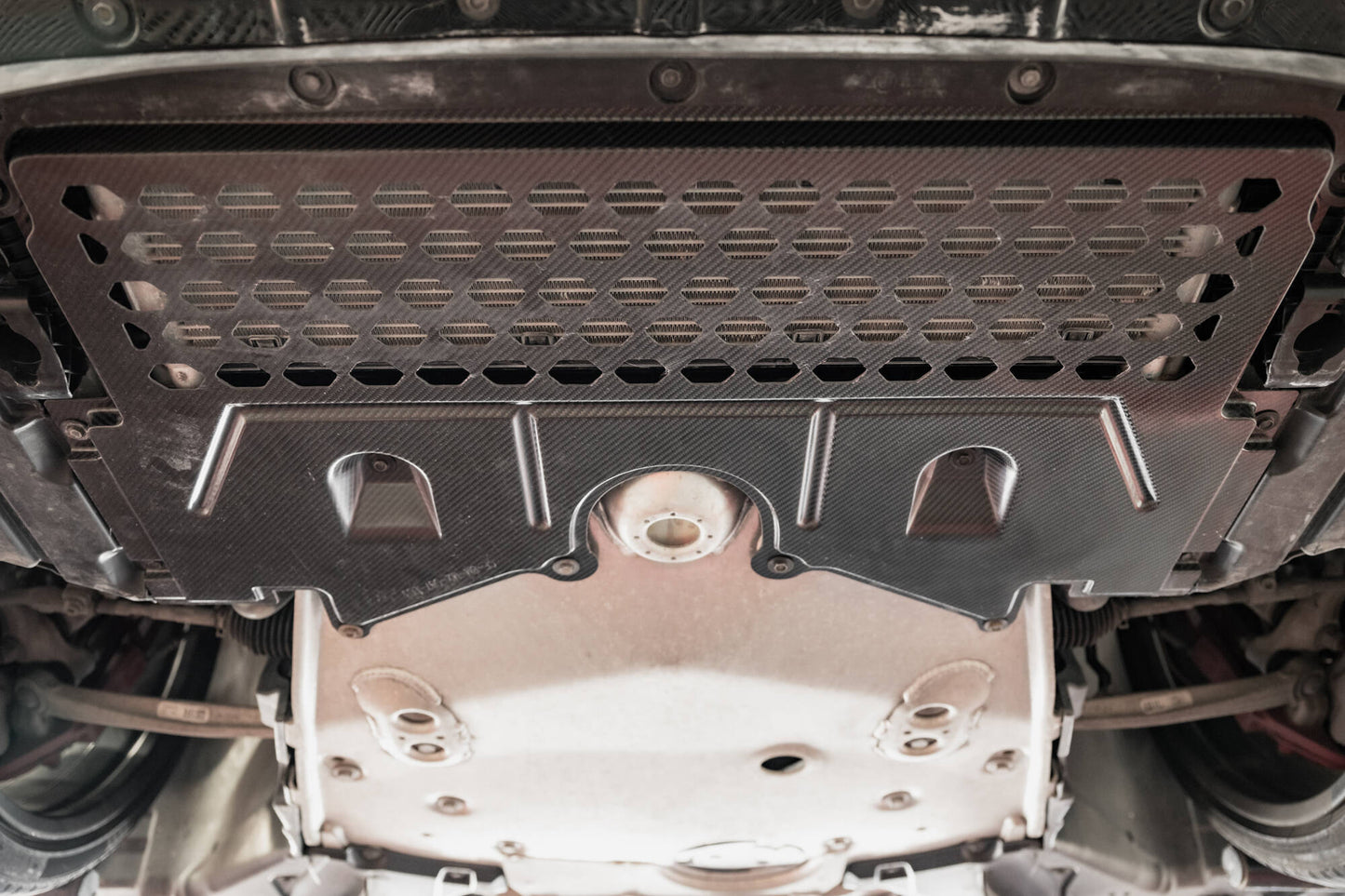 Carbon fiber under engine cover bmw m2 g87