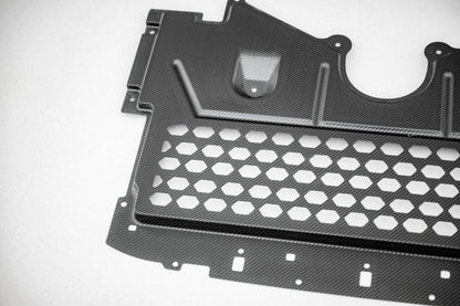 Carbon fiber under engine cover bmw m2 g87