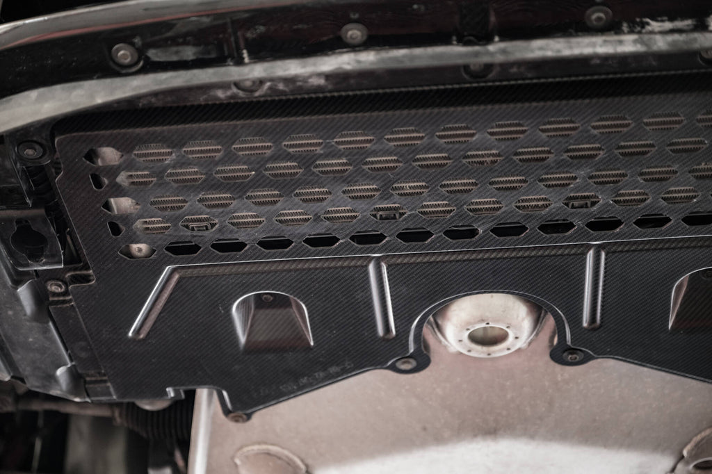Carbon fiber under engine cover bmw m2 g87