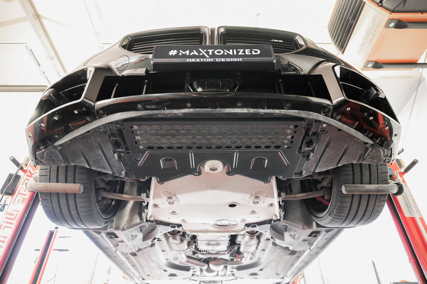 Carbon fiber under engine cover bmw m2 g87