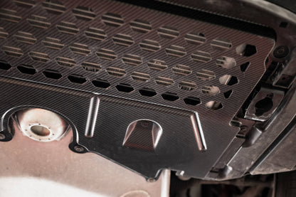 Carbon fiber under engine cover bmw m2 g87