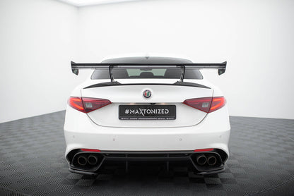 Carbon spoiler alfa romeo giulia quadrifoglio