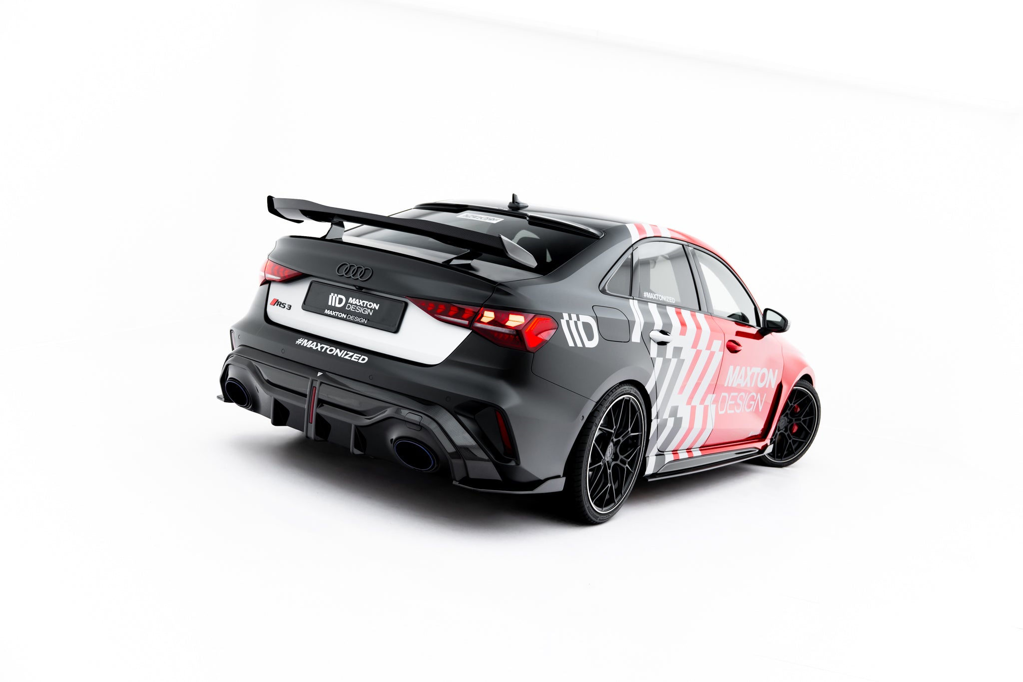 Carbon spoiler audi a3 / a3 s-line / s3 / rs3 sedan 8y / 8y facelift