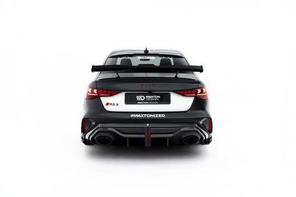 Carbon spoiler audi a3 / a3 s-line / s3 / rs3 sedan 8y / 8y facelift