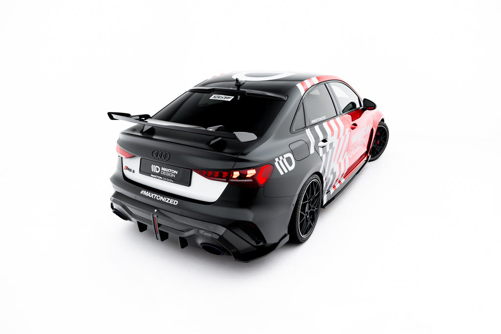 Carbon spoiler audi a3 / a3 s-line / s3 / rs3 sedan 8y / 8y facelift