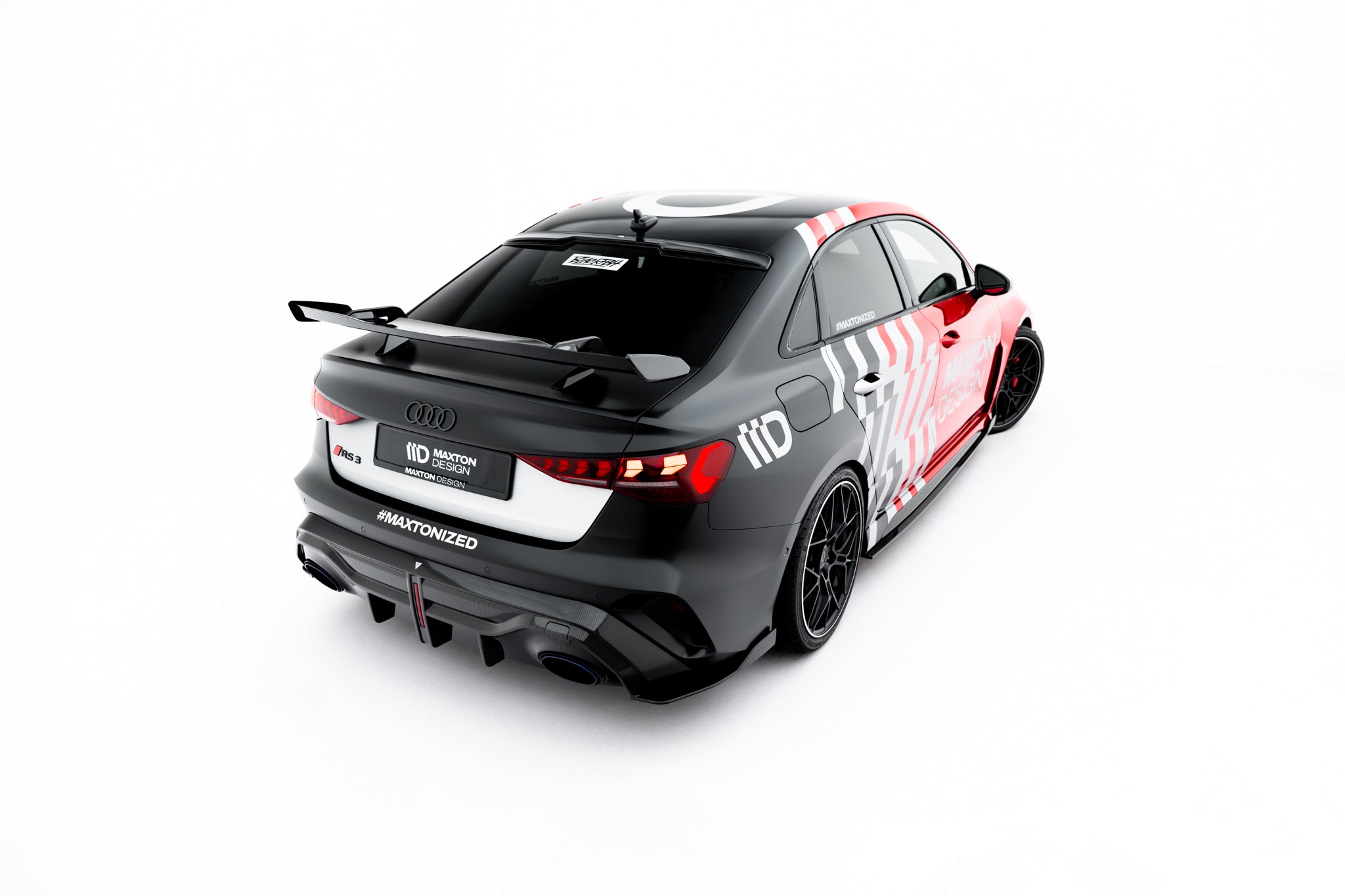 Carbon spoiler audi a3 / a3 s-line / s3 / rs3 sedan 8y / 8y facelift