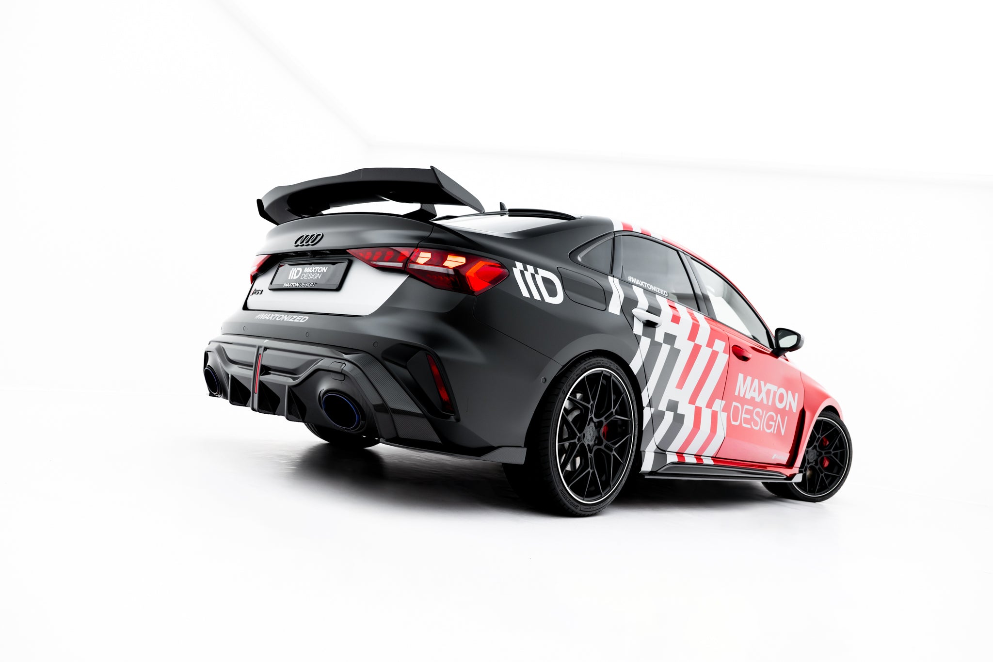 Carbon spoiler audi a3 / a3 s-line / s3 / rs3 sedan 8y / 8y facelift