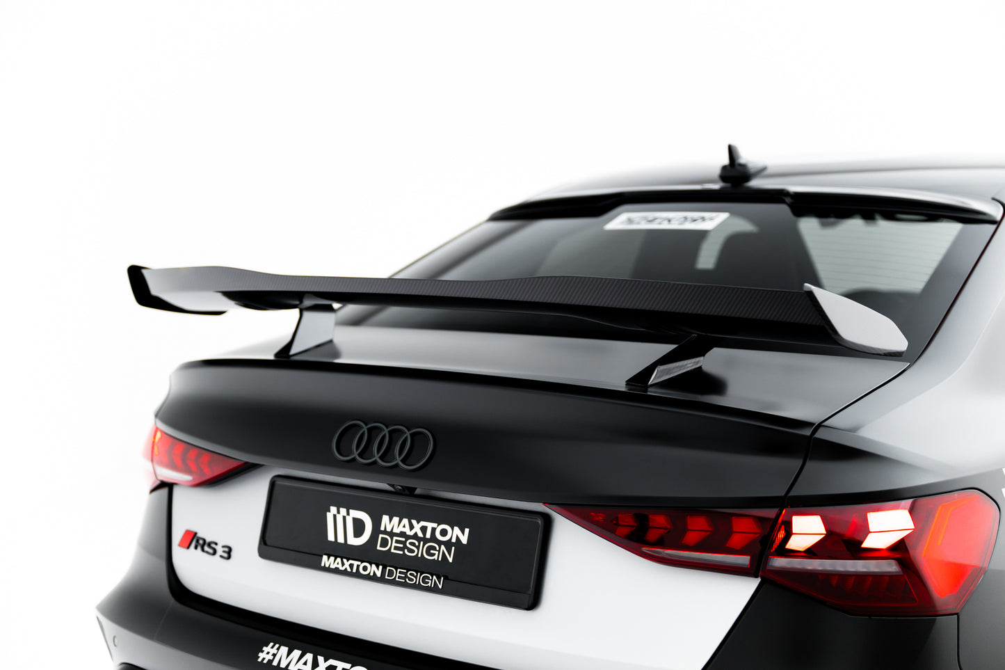 Carbon spoiler audi a3 / a3 s-line / s3 / rs3 sedan 8y / 8y facelift