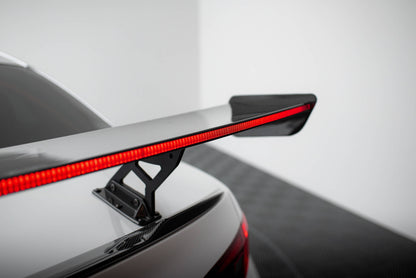 Carbon spoiler + led alfa romeo giulia quadrifoglio
