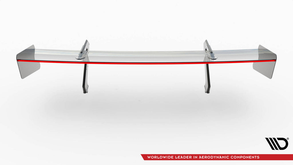 Carbon spoiler + led audi r8 mk2