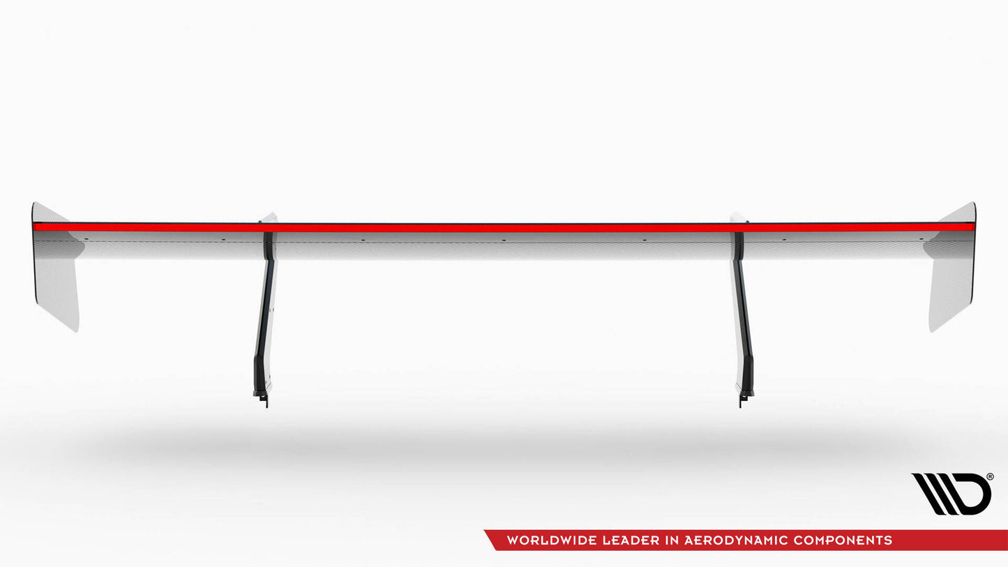 Carbon spoiler + led audi r8 mk2