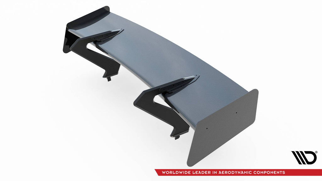 Carbon spoiler + led audi r8 mk2