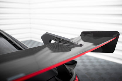Carbon spoiler + led audi r8 mk2