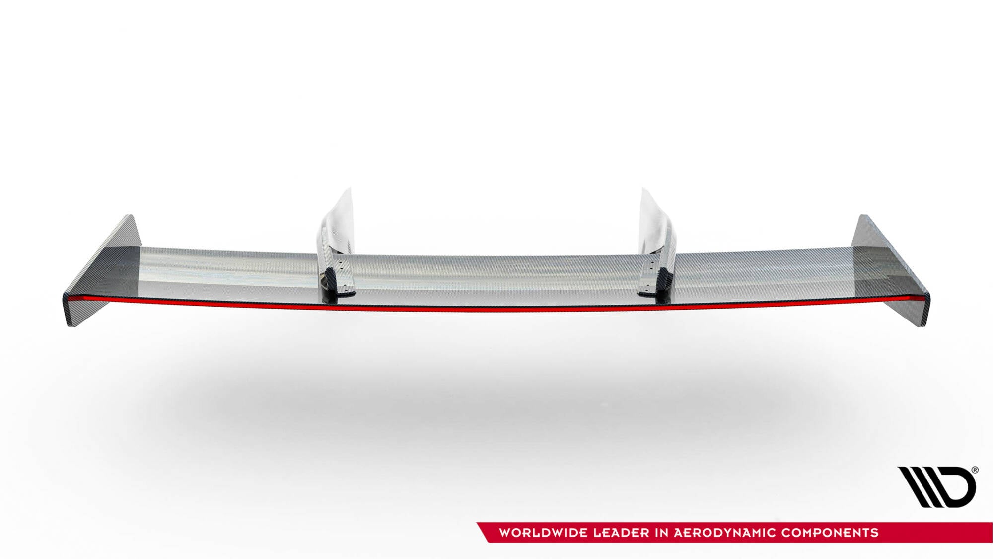 Carbon spoiler + led chevrolet corvette c8