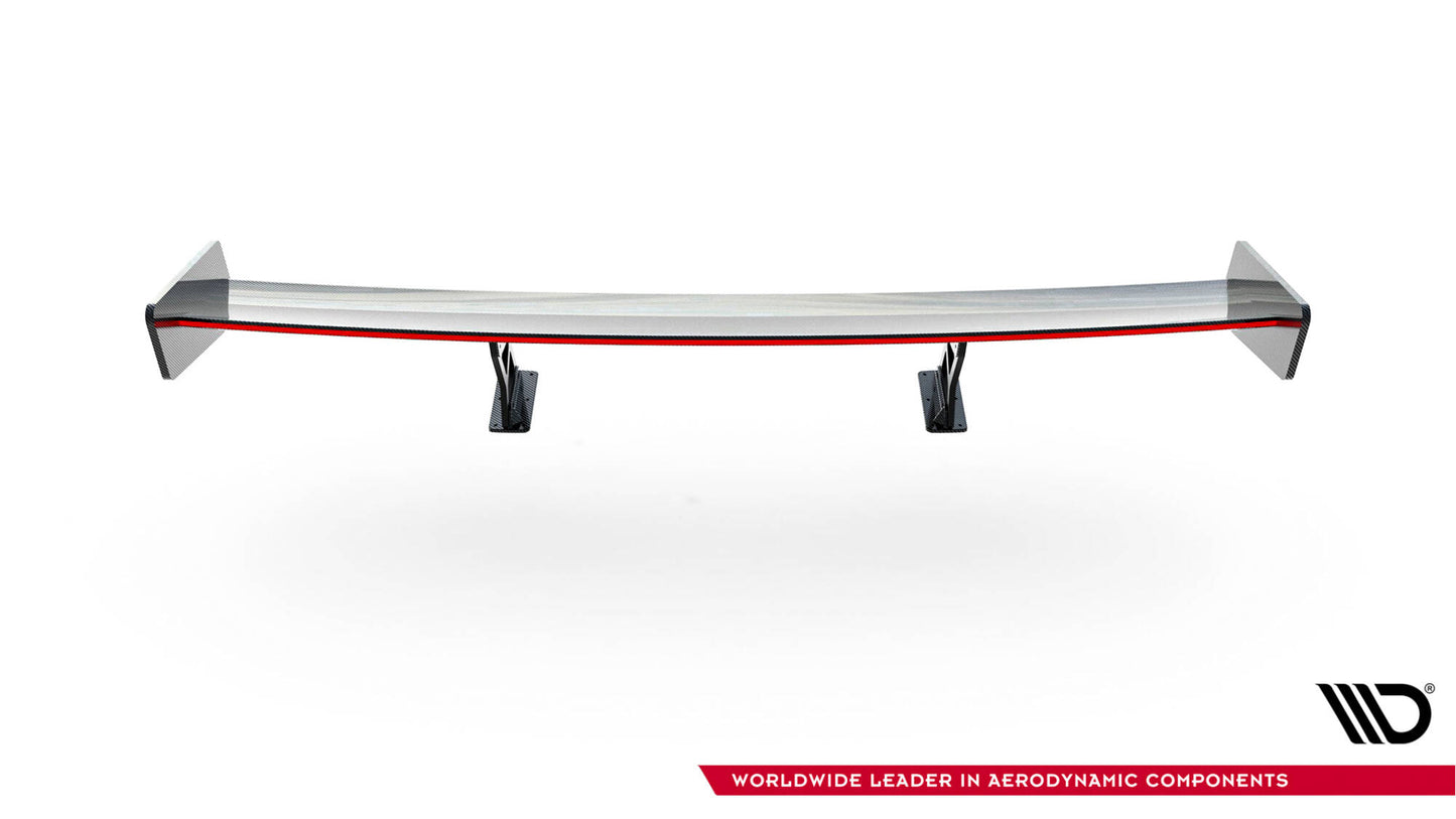 Carbon spoiler + led lexus lc