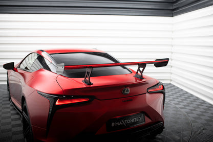 Carbon spoiler + led lexus lc