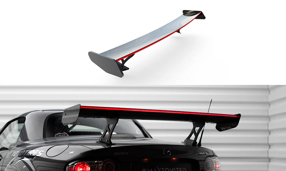 Hiilispoileri + LED Mazda MX5 Hardtop NC (MK3)