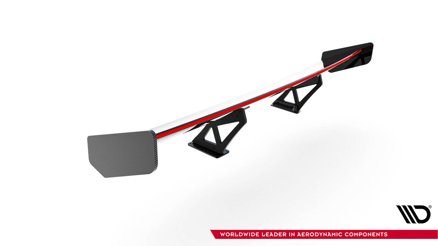 Kulfiberspoiler + LED Tesla Model 3