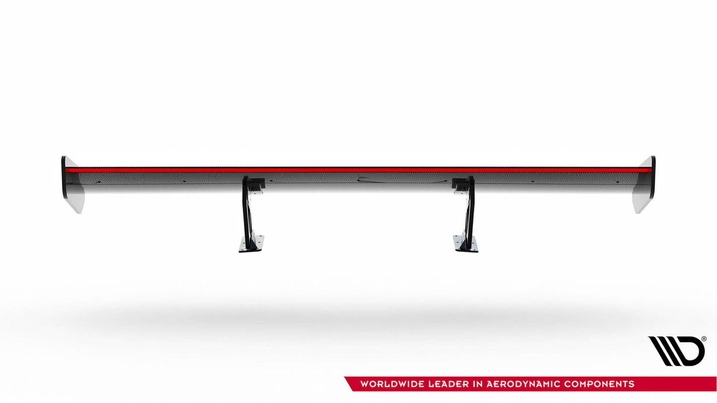 Kulfiberspoiler + LED Tesla Model 3