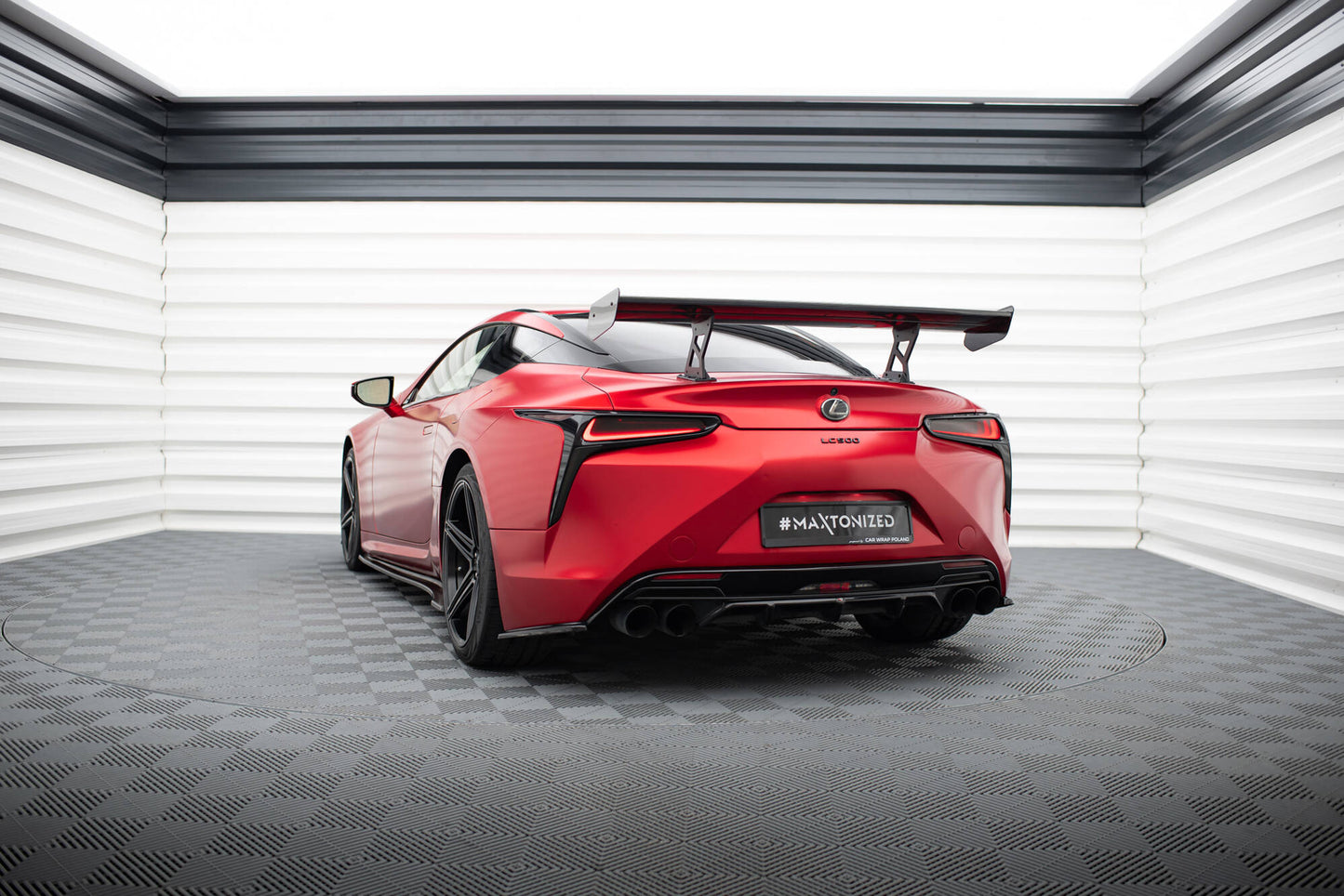 Carbon spoiler lexus lc