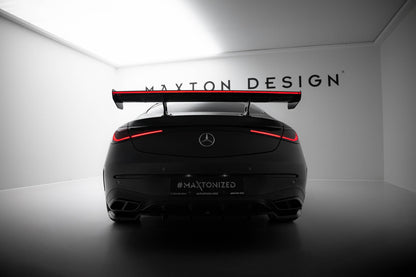 Carbon spoiler v.1 + led mercedes-benz cle amg-line c236