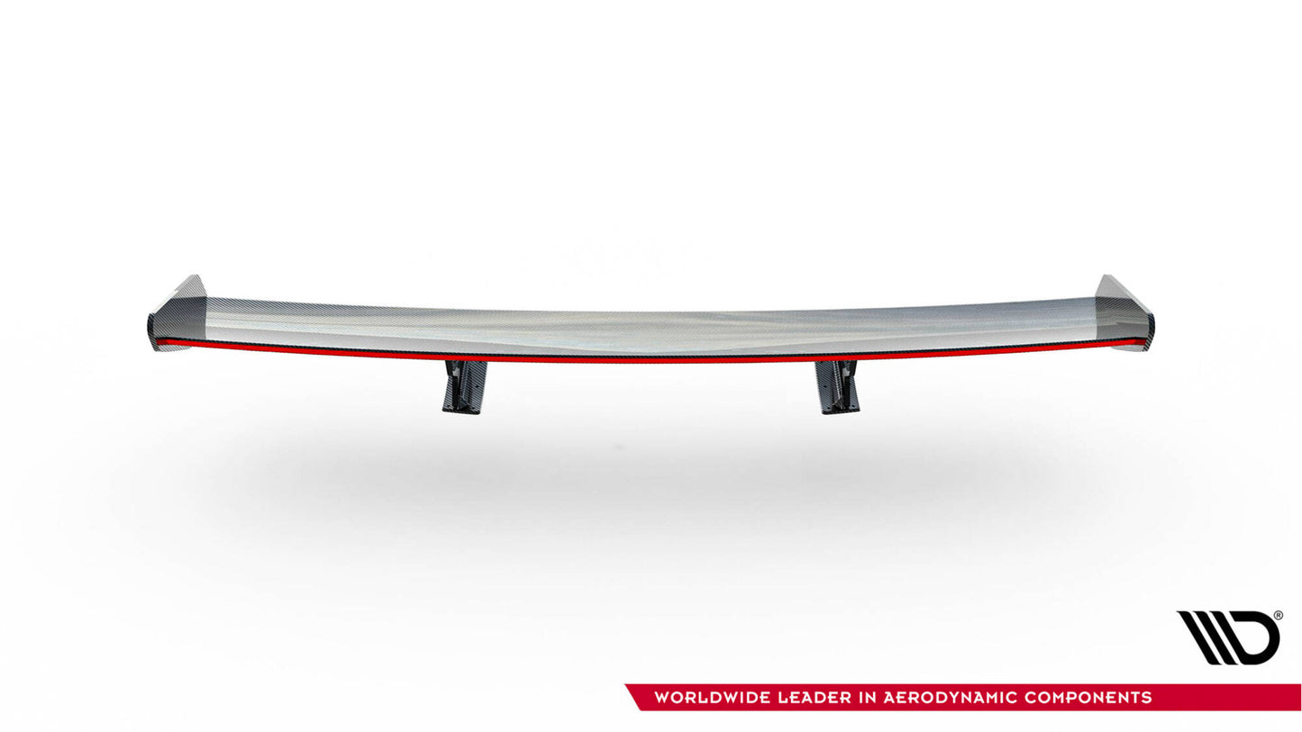 Carbon spoiler v.1 + led mercedes-benz cle amg-line c236