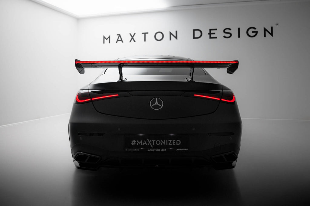 Carbon spoiler v.1 + led mercedes-benz cle amg-line c236