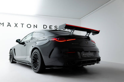 Carbon spoiler v.2 + led mercedes-amg cle 53 c236