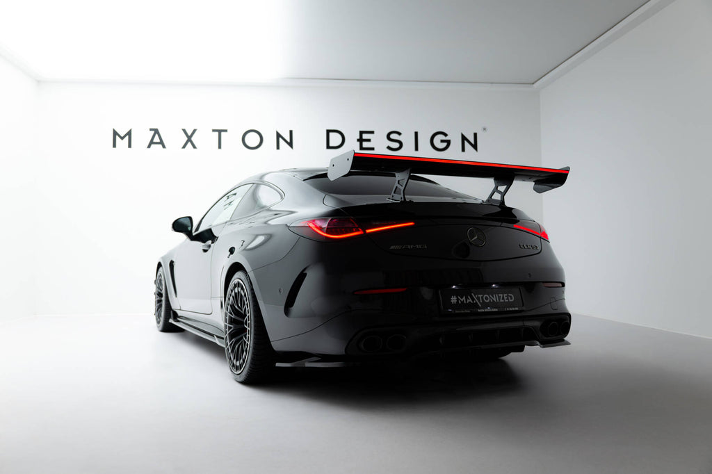Carbon spoiler v.2 + led mercedes-amg cle 53 c236